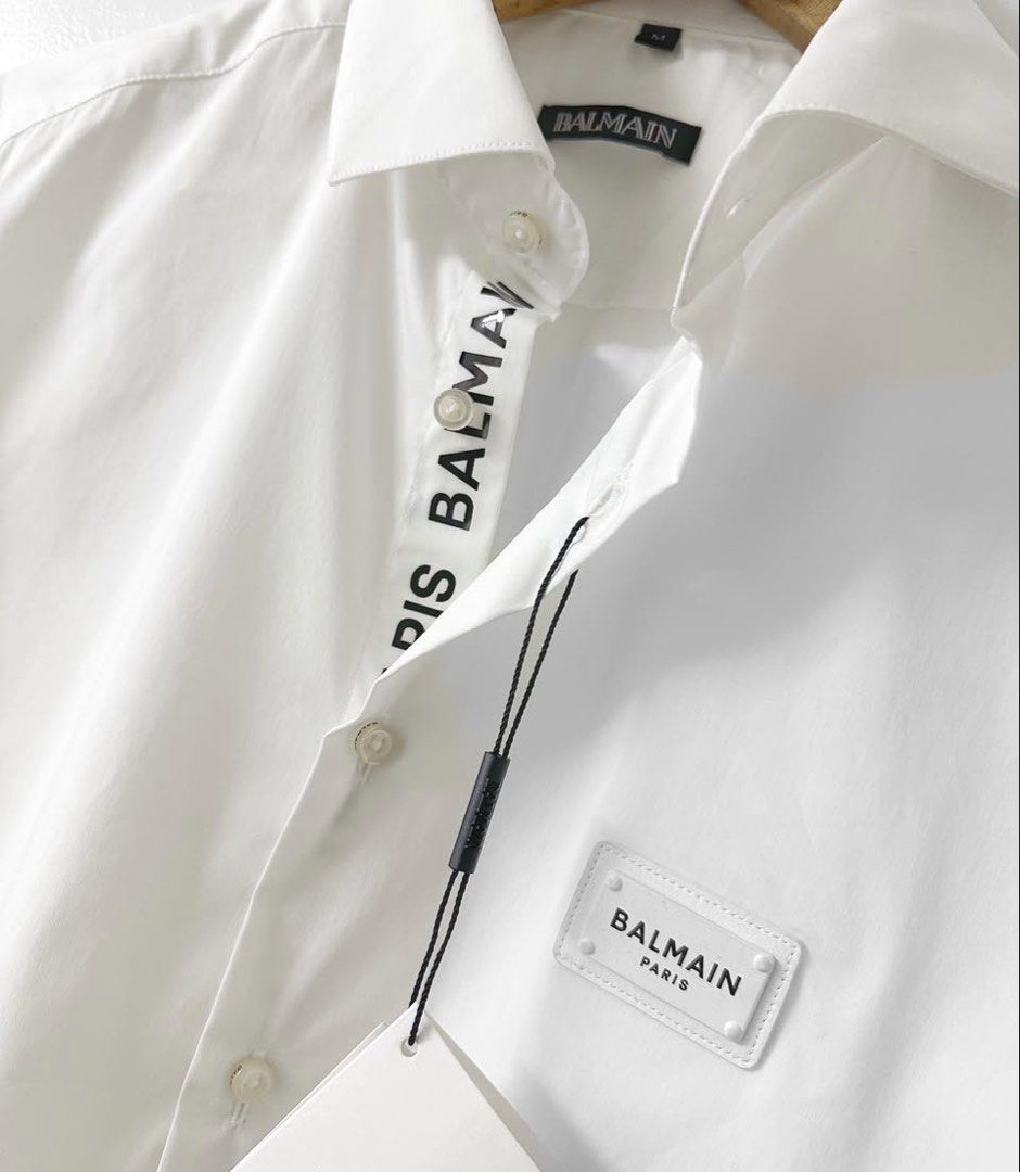 Balmain Longsleeves (Category: Formal Shirts) located in Manila. Submitted by stopshop26 (Listing ID 1460465372, Image 2). Description: Balmain Longsleeves Avail sizes: Large XL Brand new and original Onhand and ready to ship.