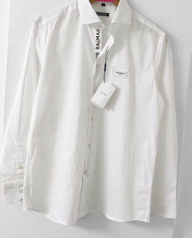 Balmain Longsleeves (Category: Formal Shirts) located in Manila. Submitted by stopshop26 (Listing ID 1460465372, Image 1). Description: Balmain Longsleeves Avail sizes: Large XL Brand new and original Onhand and ready to ship.