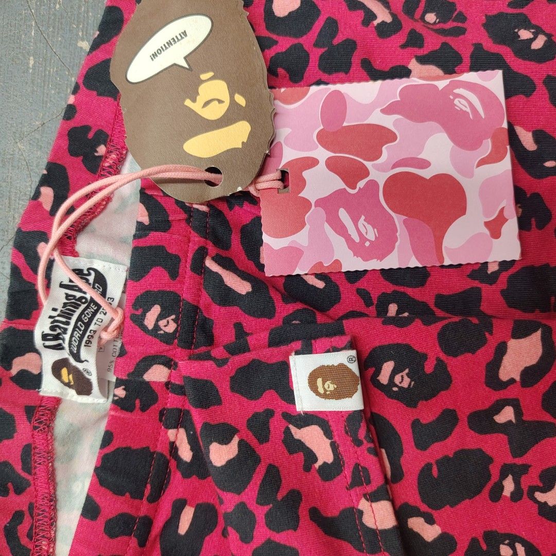 Bape All Over Print Leggings (Category: Other Bottoms) located in Daraga. Submitted by flip2fit (Listing ID 1460406728, Image 3). Description: 26-30 waist 37 length Excellent to New Condition No issues.