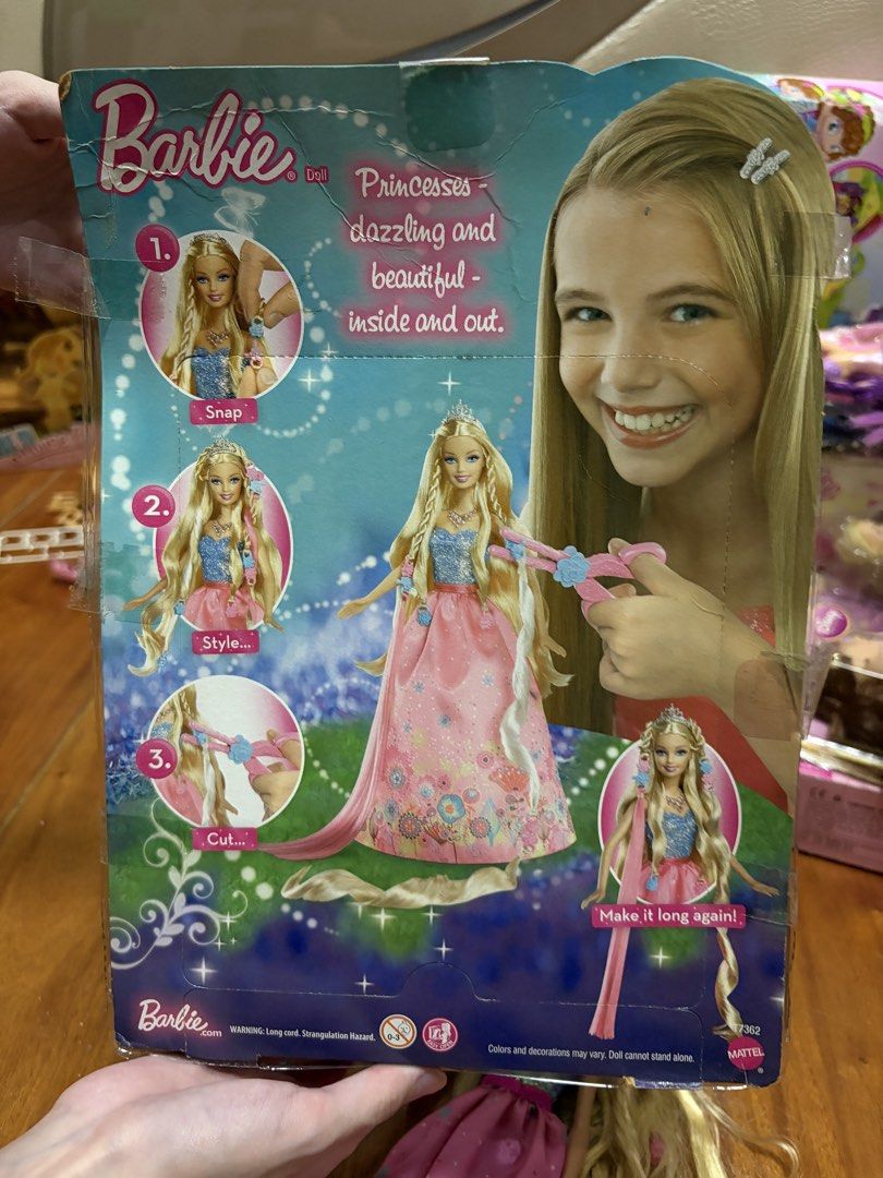 Barbie Cut and Style Doll (Category: Kids Toys) located in Manila. Submitted by oogbe (Listing ID 1460373578, Image 3). Description: Barbie Cut and Style Doll - with box - with accessories.