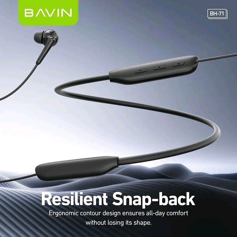 Bavin BH71 Bluetooth Earphones (Category: Headphones & Headsets) located in Manila. Submitted by marvieobordo (Listing ID 1460421168, Image 2). Description: Bavin BH71 Bluetooth Earphones Color:Black.