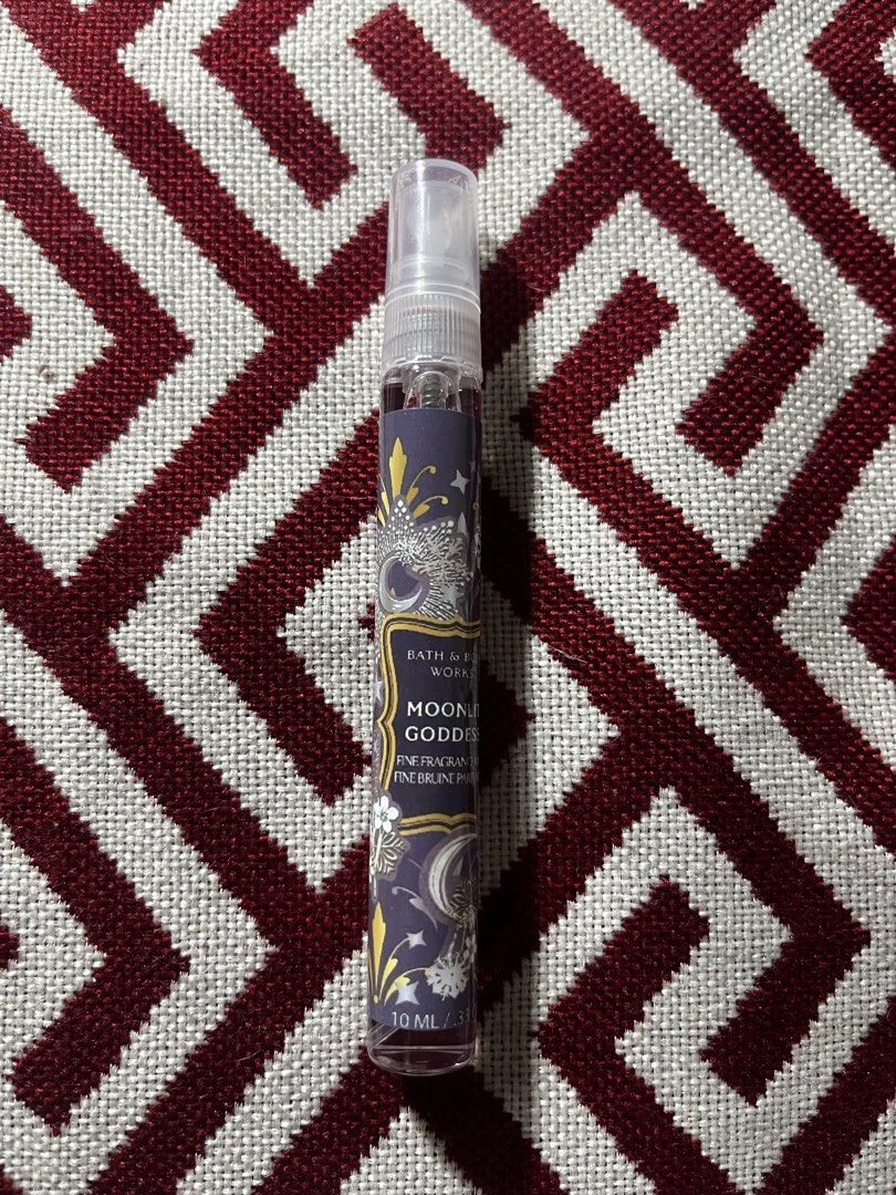 Original BBW Moonlit Goddess 10ml Decants (Category: Fragrance & Deodorants) located in Las Pinas. Submitted by stylecircle.mnl (Listing ID 1460463457, Image 2). Description: * Original Bath & Body Works Moonlit Goddess Mist in 10 ml * perfect for testing, travel, or everyday use! RFS: Extra Perfume.