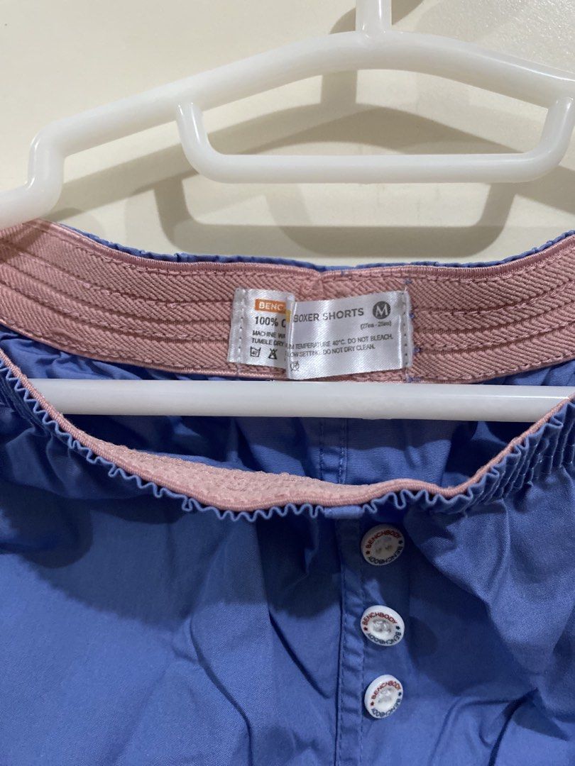 Bench Cotton Boxer Shorts Blue (Category: Shorts) located in Taguig. Submitted by maly01_ (Listing ID 1460404983, Image 3). Description: dm for inquiries :).