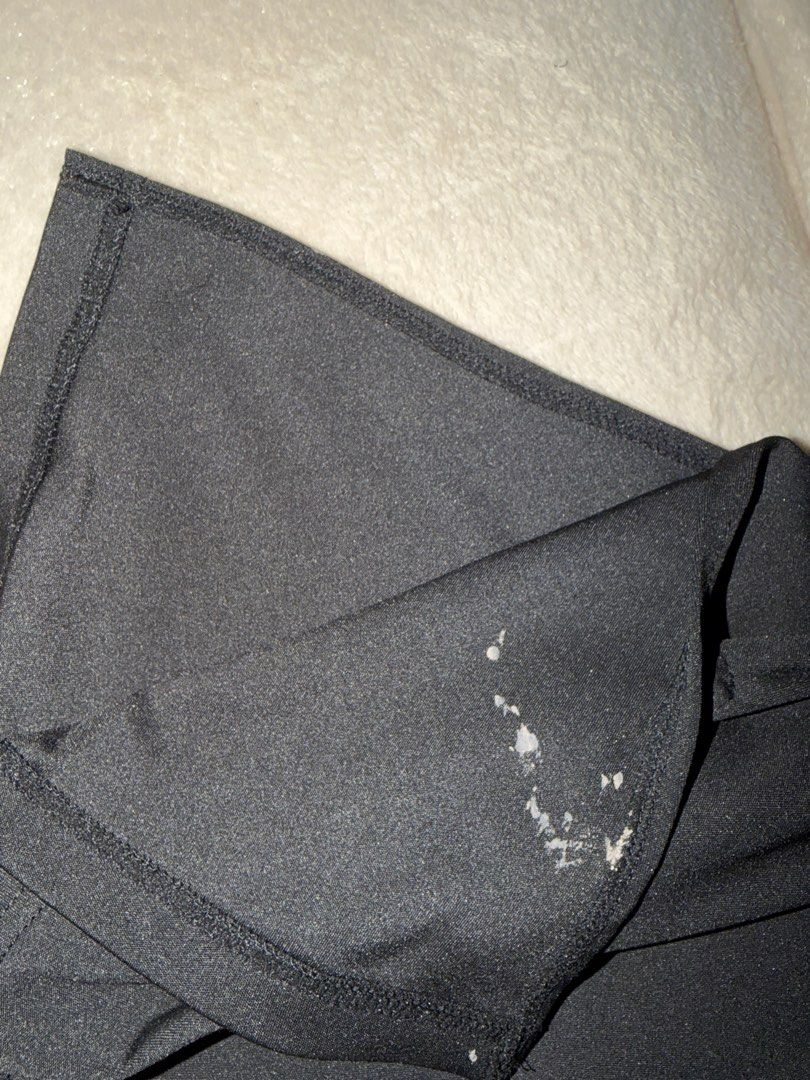 Black Flared Pants with PRO LOGO Waistband (Category: Other Bottoms) located in Cabuyao City. Submitted by _pinkvv2000 (Listing ID 1460382310, Image 3). Description: Mabago pa tela from Us bale nag karon lang nung brown something 24-28 waist 40 length - Black flared pants - Wide waistband with repeating 'PRO' logo - Comfortable and stretchy fit - Versatile for workouts or casual wear - Trendy flare at the bottom.