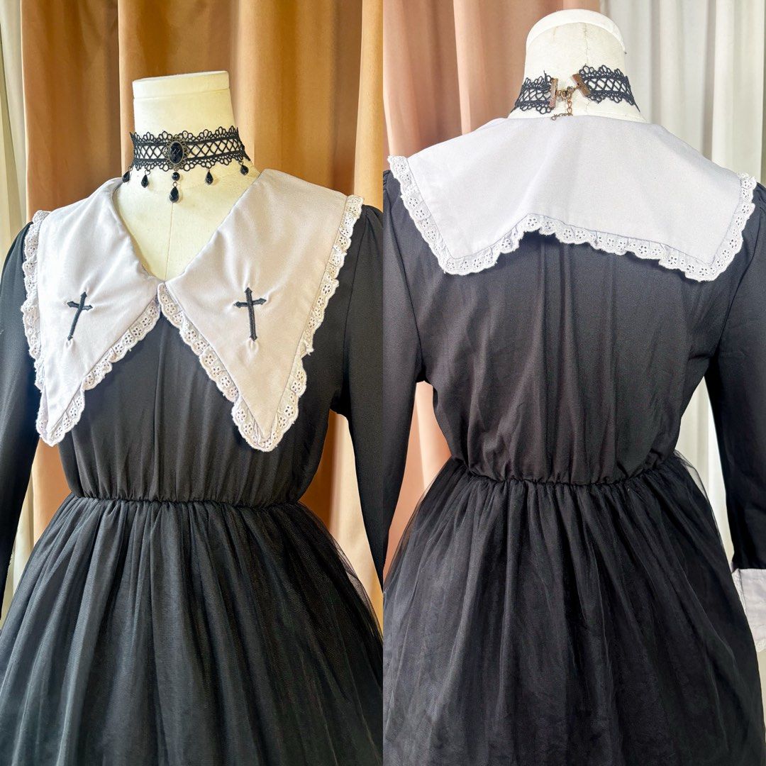 Black Lolita Dress (Category: Dresses) located in General Trias. Submitted by Ashantyscollezion (Listing ID 1460430839, Image 3). Description: ✏️ 𝘒𝘪𝘯𝘥𝘭𝘺 𝘕𝘰𝘵𝘦: - 𝘗𝘭𝘦𝘢𝘴𝘦 𝘤𝘩𝘦𝘤𝘬 𝘢𝘭𝘭 𝘥𝘦𝘵𝘢𝘪𝘭𝘴 𝘪𝘯 𝘵𝘩𝘦 𝘤𝘢𝘱𝘵𝘪𝘰𝘯𝘴. - 𝘋𝘪𝘮𝘦𝘯𝘴𝘪𝘰𝘯𝘴 𝘢𝘭𝘳𝘦𝘢𝘥𝘺 𝘰𝘯 𝘵𝘩𝘦 𝘱𝘩𝘰𝘵𝘰. -𝘱𝘦𝘵𝘵𝘪𝘤𝘰𝘢𝘵, 𝘳𝘪𝘣𝘣𝘰𝘯 𝘢𝘯𝘥 𝘰𝘵𝘩𝘦𝘳 𝘴𝘵𝘺𝘭𝘪𝘯𝘨 𝘪𝘵𝘦𝘮𝘴 𝘢𝘳𝘦 𝘯𝘰𝘵 𝘪𝘯𝘤𝘭𝘶𝘥𝘦𝘥. 𝘍𝘰𝘳 𝘧𝘭𝘢𝘸𝘴 𝘢𝘯𝘥 𝘰𝘵𝘩