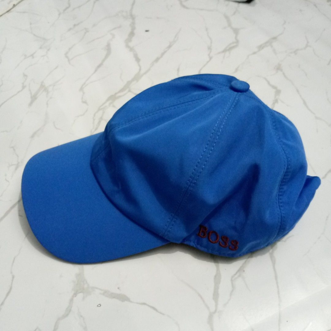 BOSS Blue Baseball Cap (Category: Caps & Hats) located in Manila. Submitted by pablopresk0. (Listing ID 1460489080, Image 1). Description: - Blue BOSS cap - Embroidered BOSS logo on the side CAPS FOR SALE🧢 EXCELLENT CONDITION ✅ MANILA LOCATION 📍 JNT/LBC/LALAMOVE 📦 PM IF INTERESTED 📩.
