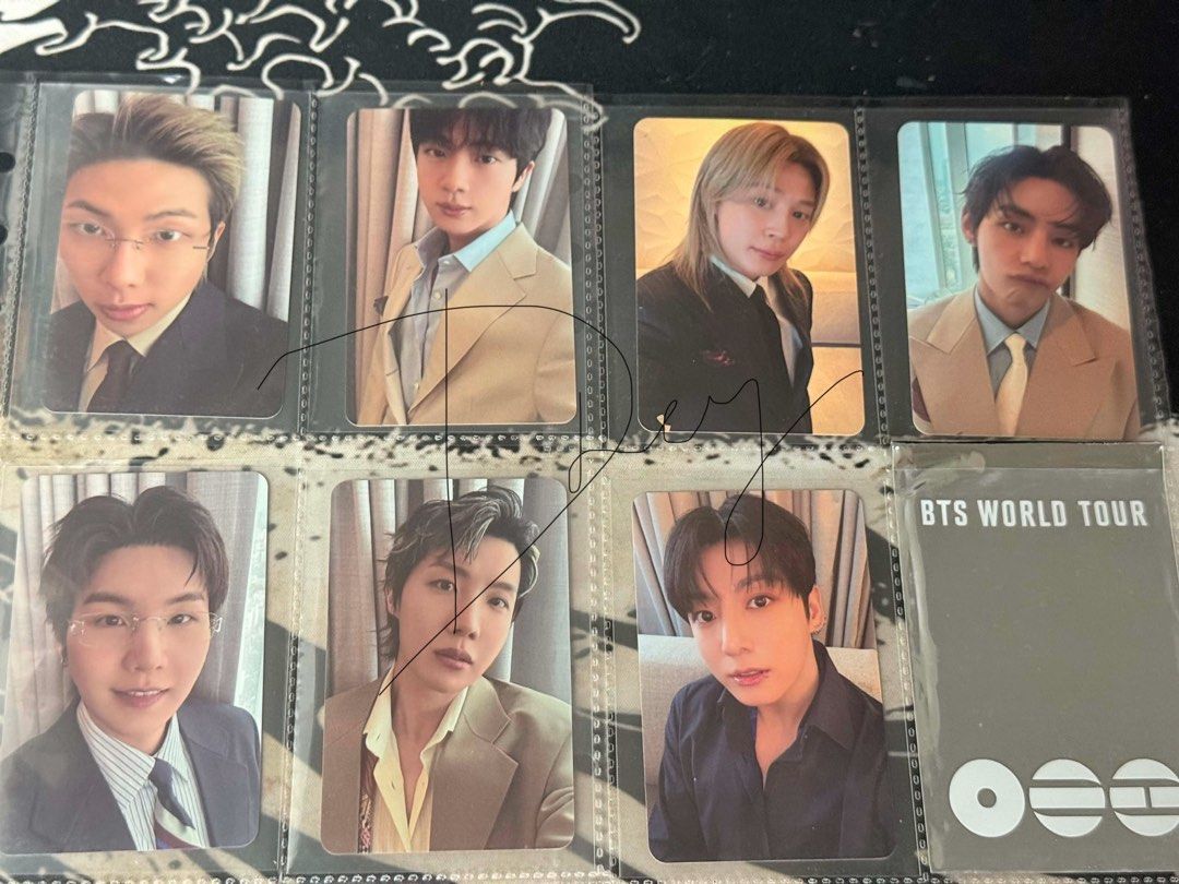 BTS Arirang in Busan Photocards (Category: K-Wave Merchandise) located in Pasig City. Submitted by bts.chimin (Listing ID 1460391238, Image 1). Description: - Official BTS World Tour Photocards - strictly sold as SET - Arirang in Busan photocards - personal collection & personally got these last festa in Busan.
