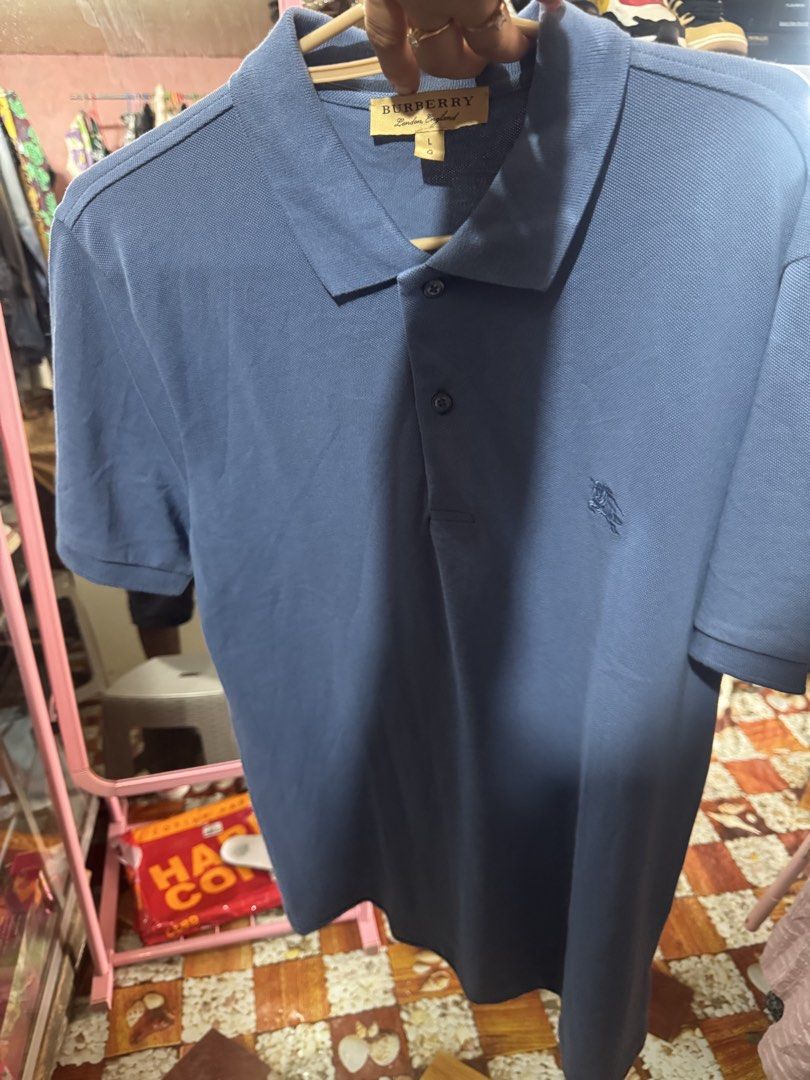 Burberry 100% authentic (Category: Luxury Apparel) located in Manila. Submitted by wildbear.e10374 (Listing ID 1460368930, Image 2). Description: Burberry 100%authentic light blue Level complete made in Thailand 100%cotton in good condition and good quality With bottoms 2 suitable for every day use..