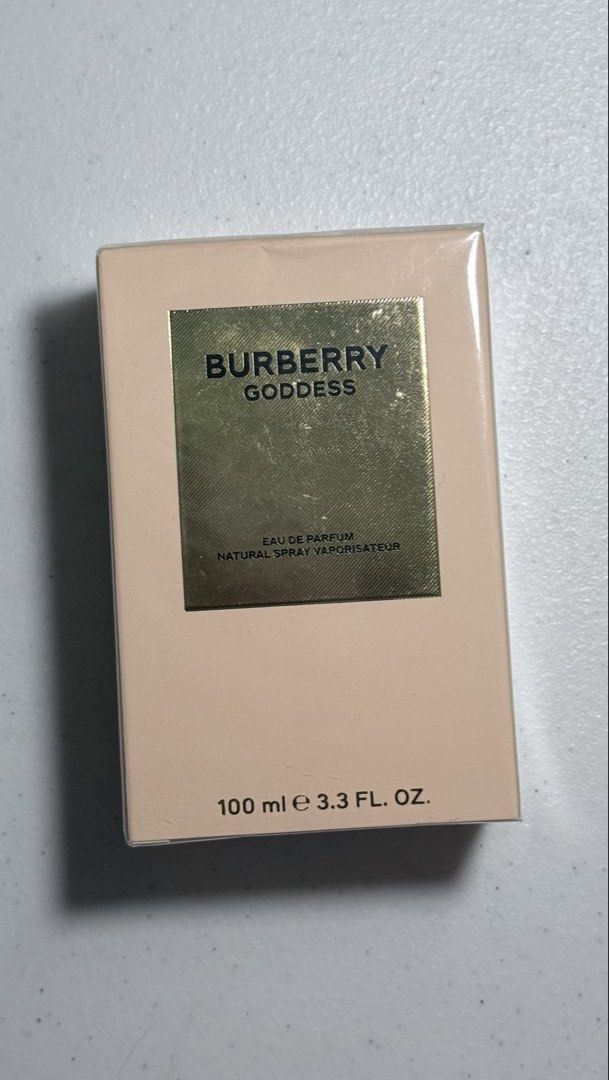 Burberry Goddess EDP 100ml (Category: Fragrance & Deodorants) located in Lapu Lapu. Submitted by wtvrandi (Listing ID 1460476235, Image 1). Description: - Brand new, unopened & sealed Burberry Goddess EDP 100mL - Refillable bottle Price negotiable..