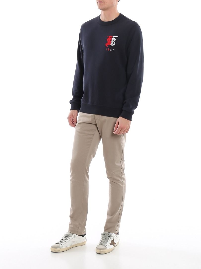 Burberry Munstone TB Monogram Embroidery Sweatshirt (Category: Tshirts & Polo Shirts ) located in Cadiz. Submitted by davidspothead (Listing ID 1460456292, Image 1). Description: Large 24 x 28 Excellent 780 + sf.
