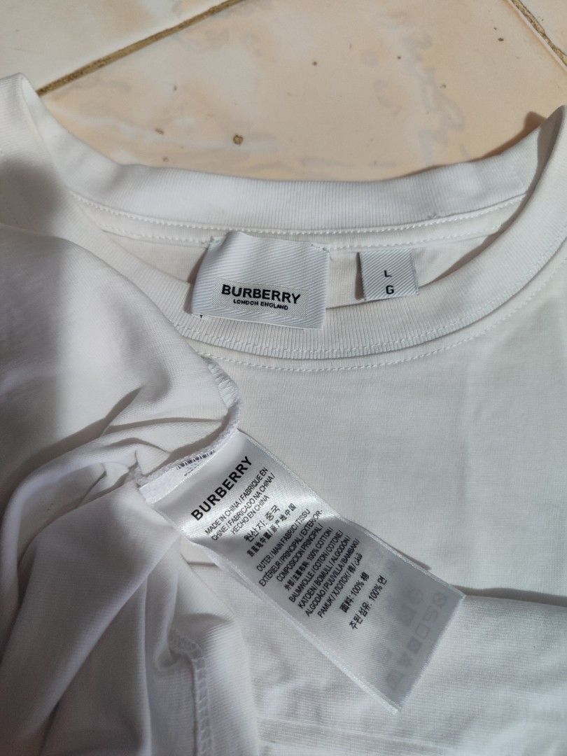 BURBERRY SHIRT (Category: Luxury Apparel) located in Pagadian. Submitted by hidden_gems. (Listing ID 1460434826, Image 2). Description: L 22 W 17 COLOR 10/10 NO ISSUE.