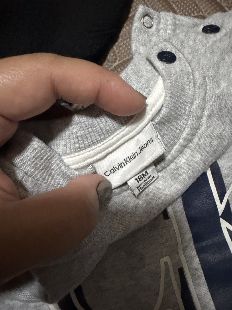 Calvin Klein pants set 18M (Category: Babies & Kids Fashion) located in Manila. Submitted by isabella.0927 (Listing ID 1460466166, Image 3). Description: .