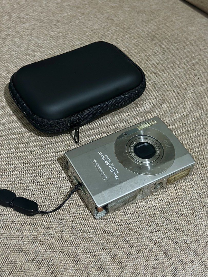 Canon PowerShot SD790 IS Digital Elph Camera Digicam (Category: Cameras) located in Cabanatuan. Submitted by calliethrifts (Listing ID 1460410815, Image 1). Description: Canon PowerShot SD790 IS Digital Elph Camera Digicam 📦 Inclusions: •Canon PowerShot SD790 IS Camera •Wasabi Battery - Add ₱300 •Camera Strap/lanyard •Camera Pouch 📸 Camera Specs: •10.0 Megapixels — captures sharp and detailed photos •3x Optical Zoom — versatile for everyday pho