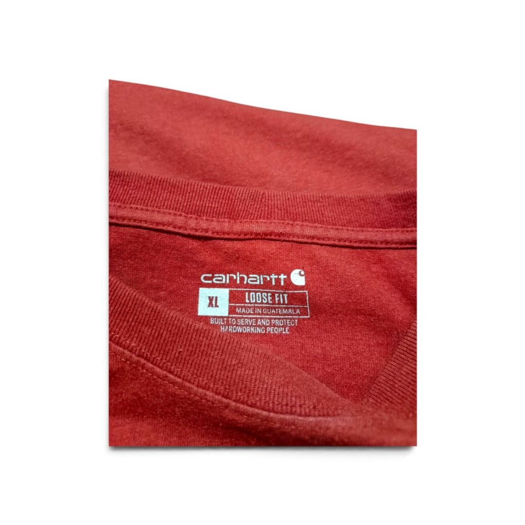 Carhartt Pocket Tee (Category: Tshirts & Polo Shirts ) located in Manila. Submitted by southstreethub.ph (Listing ID 1460428723, Image 3). Description: - Carhartt Pocket tee - Condition: Good Condition - Size: XL - Dimention: 27W 30L - Usage: Good for everyday wear - Price: 499.