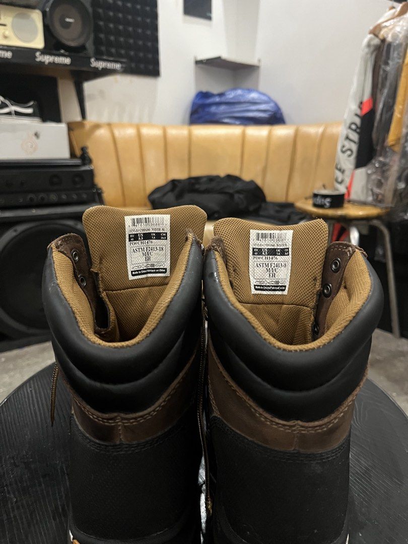 Carhartt steal toe boots (Category: Casual Shoes) located in Mabalacat. Submitted by unknownthrift (Listing ID 1460421828, Image 3). Description: .