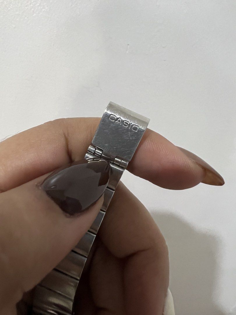 Casio (Category: Women's Watches) located in Manila. Submitted by frvryhang_ (Listing ID 1460329384, Image 3). Description: As is. Working but needs to replace battery Authentic bought in japan Rfs: decluttering/bawas gamit Loc: bambang manila.