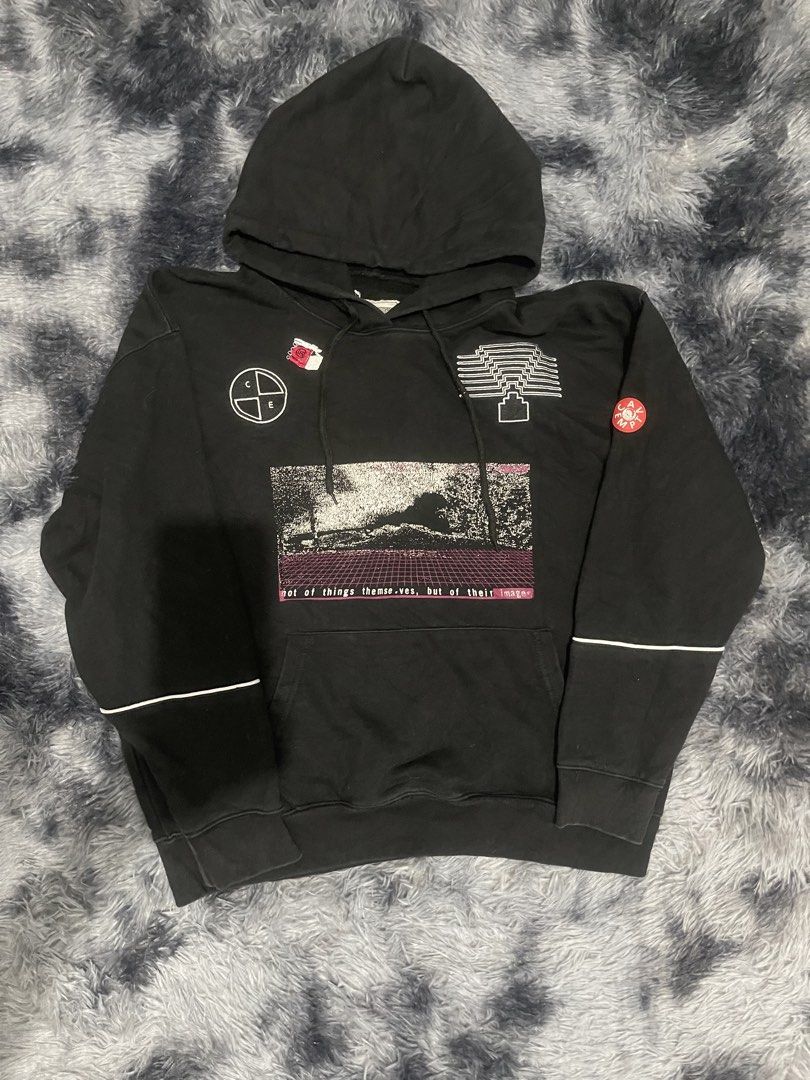 Cav empt jacket (Category: Coats, Jackets and Outerwear) located in San Jacinto. Submitted by clothcartelph (Listing ID 1460457059, Image 1). Description: Size: small Dimes: 24/26.5 Width: 24 Length: 26.5 Issue: ~ Color rate: 9.5/10 Mine: 999.