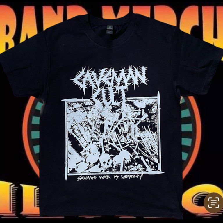 CAVEMAN CULT (Category: Tshirts & Polo Shirts ) located in Iloilo. Submitted by bandmerchiloilo (Listing ID 1460501985, Image 1). Description: .