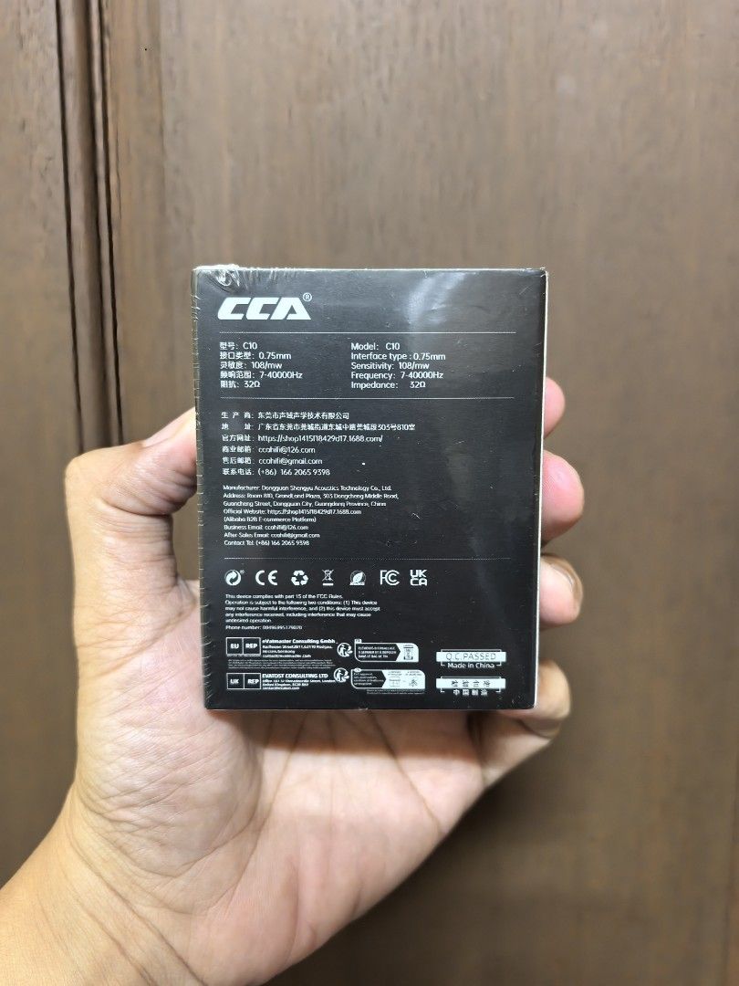 CCA C10 wired earphones (Category: Earphones) located in Quezon City. Submitted by unboxingtito (Listing ID 1460433909, Image 3). Description: CCA C10 wired earphones -brand new and sealed. -includes 3.5mm cable.
