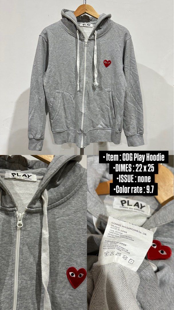 CDG Play hoodie (Category: Hoodies) located in Balungao. Submitted by kupaloots_club (Listing ID 1460414447, Image 1). Description: .