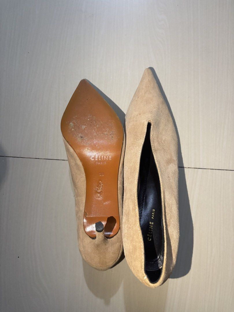 Celine heels (Category: Heels) located in Manila. Submitted by kingblaize (Listing ID 1460493268, Image 1). Description: Celine V cut heels.