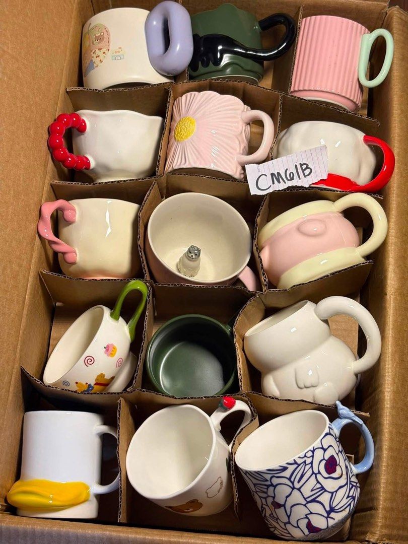 Ceramic mugs (Category: Other Kitchenware & Tableware) located in Manila. Submitted by carantojet15594 (Listing ID 1460384784, Image 1). Description: .