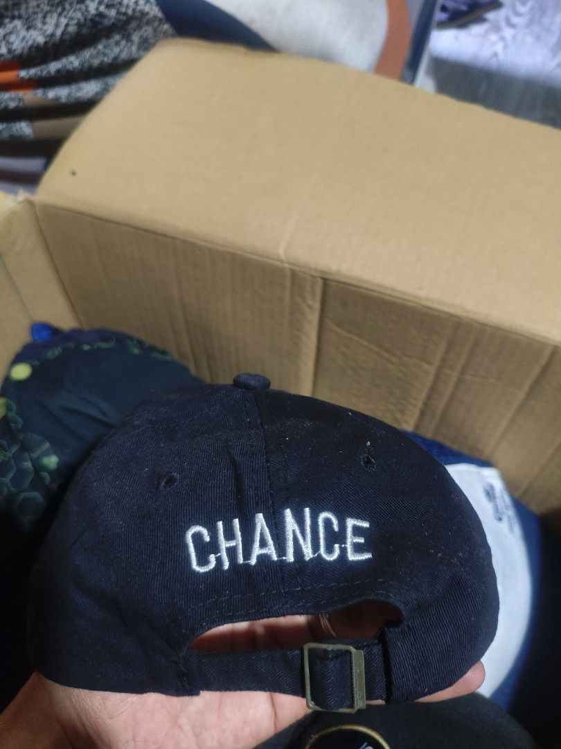 Chance The Rapper Dad Hat (Category: Caps & Hats) located in Infanta. Submitted by gnystage (Listing ID 1460389564, Image 3). Description: Chance The Rapper Dad Hat 200+sf.
