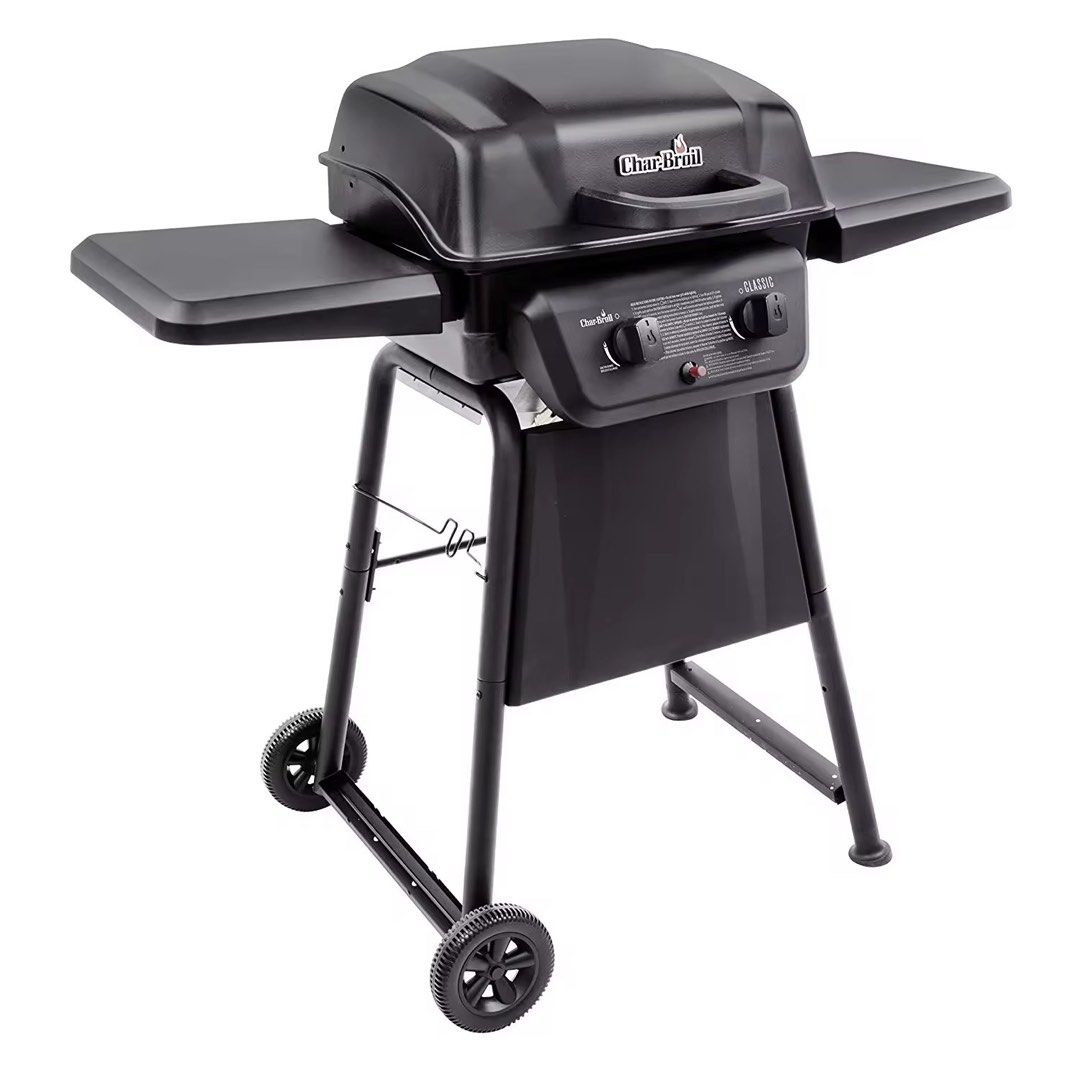 Char-Broil Classic 2-Burner LPG Gas Grill (Category: Cookers) located in Lipa City. Submitted by mariegaring (Listing ID 1460423481, Image 1). Description: Enjoy delicious grilled food at home with the Char-Broil Classic 2-Burner Gas Grill—perfect for family gatherings, weekend BBQs, and outdoor cooking. Features: * 🔥 2 powerful gas burners * ⚡ 20,000 BTU main burner output * 🍖 Spacious cooking area for grilling meat, sausages, burgers, and mor