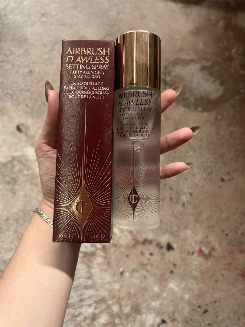 Charlotte Tilburry Setting Spray - 100ml (Category: Makeup) located in Caloocan City. Submitted by heavencastro646 (Listing ID 1460332990, Image 1). Description: .