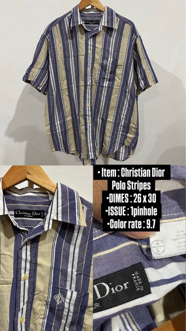 Christian Dior Button Down (Category: Tshirts & Polo Shirts ) located in Balungao. Submitted by kupaloots_club (Listing ID 1460411364, Image 1). Description: .