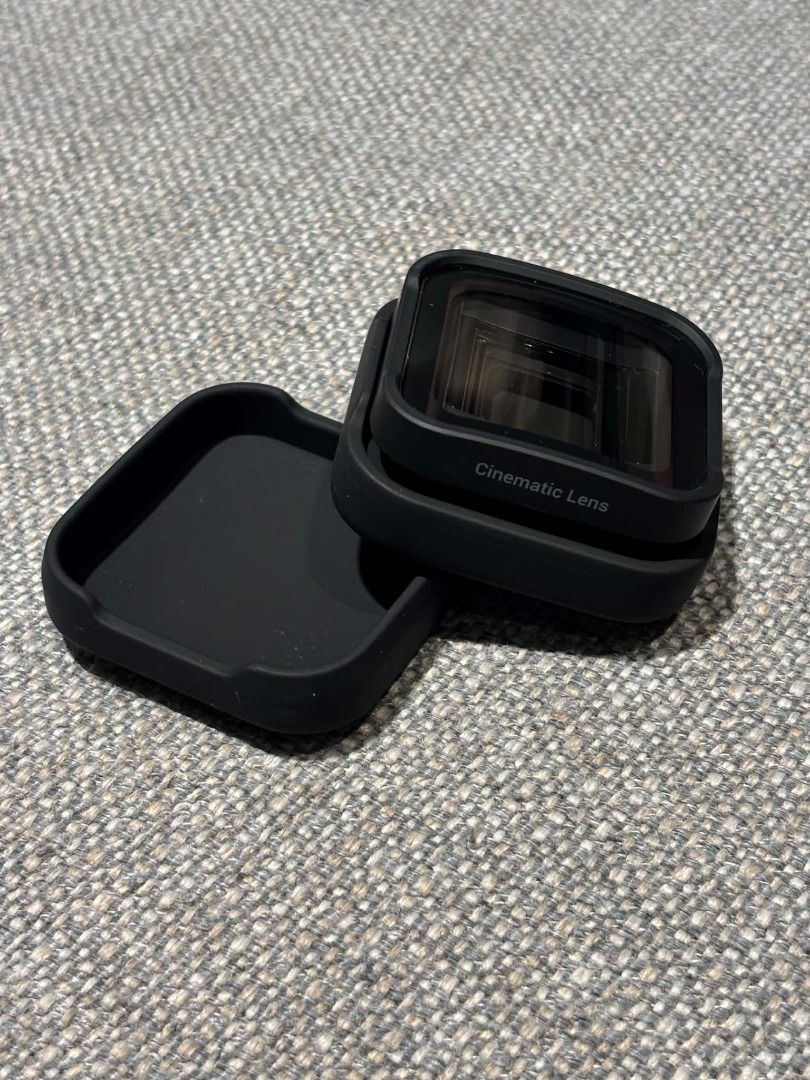 Cinematic Lens (Category: Cameras) located in Manila. Submitted by pmcshop (Listing ID 1460400025, Image 2). Description: Selling Insta360 Ace Pro 2 Cinematic Lens (Anamorphic) (Second hand) Price: 6000 pesos Selling my official Cinematic Lens for the Ace Pro 2. Gives ultra-wide 2.35:1 movie look. Condition: * Mint condition, 10/10 scratch-free glass. * Used only a couple of times. * Unit and original silicone cap only (No box). Location: Imus, C