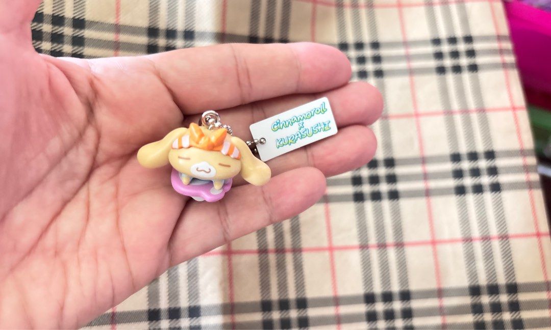 Cinnamoroll Cappuccino Keychain Figure (Category: Character Goods) located in Calamba. Submitted by cur8d (Listing ID 1460411686, Image 1). Description: .