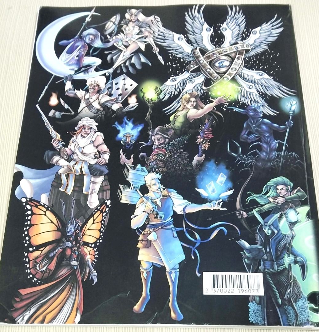 Classic NPC Codex for Dungeons & Dragons 5th Edition (Category: Storybooks) located in Taguig. Submitted by Negosyokoto (Listing ID 1460415435, Image 2). Description: - Classic NPC Codex for D&D 5e - Packed with diverse NPCs (Bard Bosses, Death Mages, etc.) - Includes stats and lore for each character - Ideal for Dungeon Masters seeking campaign variety - Essential tool for tabletop RPGs.