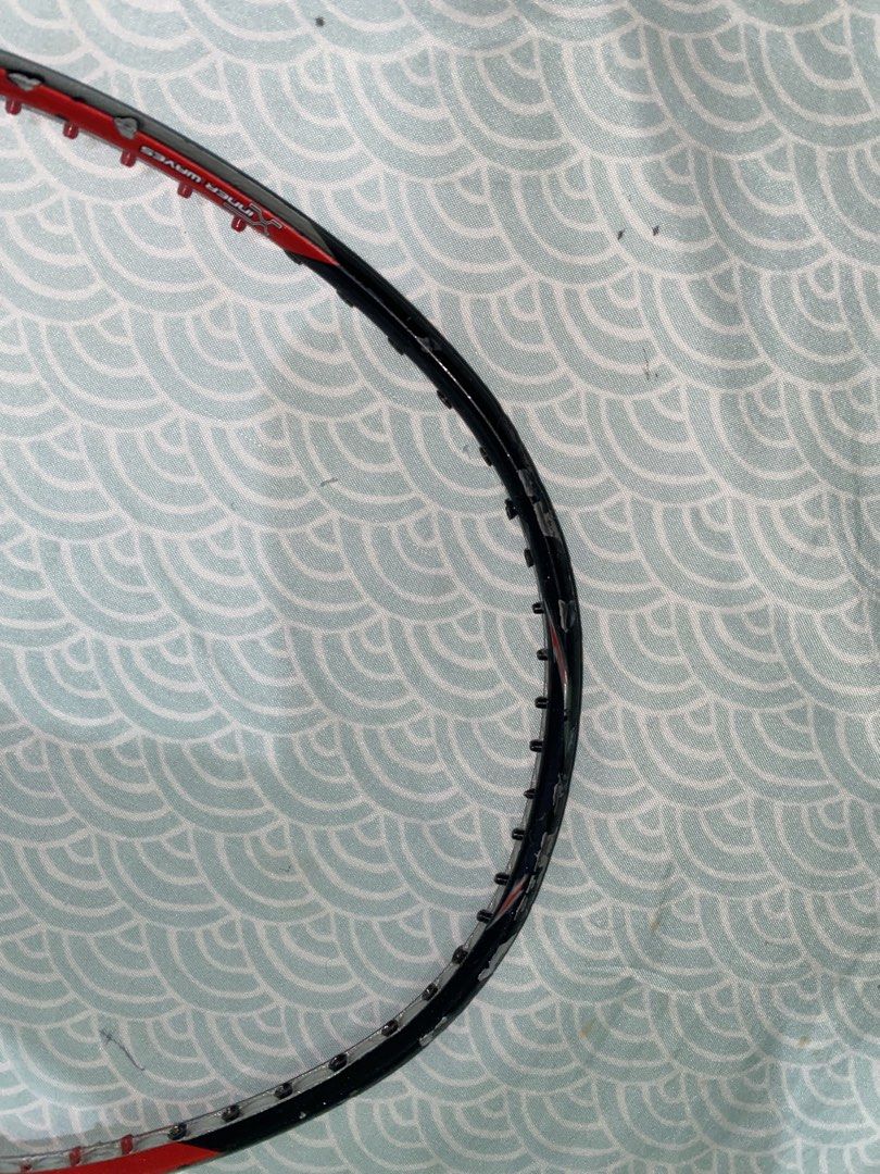 Classic Victor Brave Sword 12 (Category: Other Sports Equipment and Supplies) located in Manila. Submitted by silverwhale_7c193f (Listing ID 1460435765, Image 3). Description: Victor Brave Sword 12 (Classic) – Genuine used unit with noticeable surface paint chips from regular play. 7/10 Condition, No Strings, No Grip.