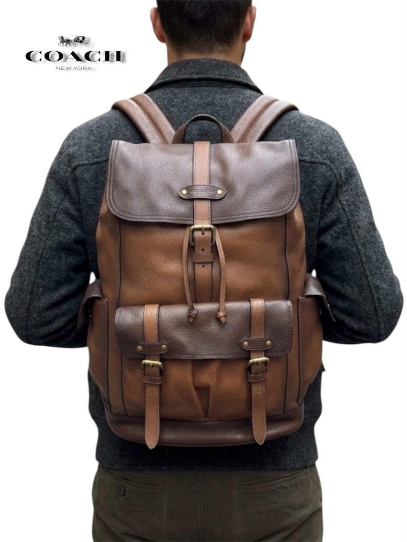 Coach Leather Hudson Backpack Genuine Leather Backpack (authentic) (Category: Luxury Bags & Wallets) located in Cebu City. Submitted by westleygics18 (Listing ID 1460460234, Image 1). Description: Coach Leather Hudson Backpack Genuine Leather Backpack (authentic) Excellent Condition Actual Pictures Posted Dm.