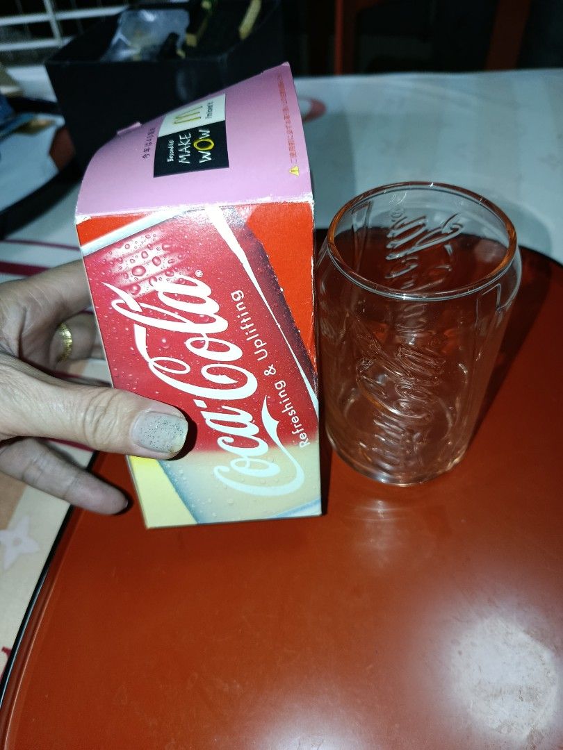 Coke coca cola glass melon color (Category: Dinnerware & Cutlery) located in Quezon City. Submitted by kristal68 (Listing ID 1460371597, Image 1). Description: collector's item.