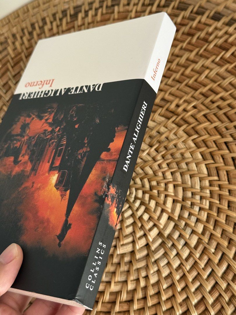 Collins Classics: Inferno by Dante Alighieri (Category: Storybooks) located in Davao. Submitted by decluttergrlyp__ (Listing ID 1460503810, Image 3). Description: Collins Classics: Inferno by Dante Alighieri ₱140 Like new Loc: Davao City (Mindanao) MOP: Gcash/Gotyme/BPI MOD: J&T Shipping fee small pouch (with ₱21 voucher from J&T app) Luz & Vis - ₱80 Min - ₱50 Note: Sure buyers only No last price Pay as you order.
