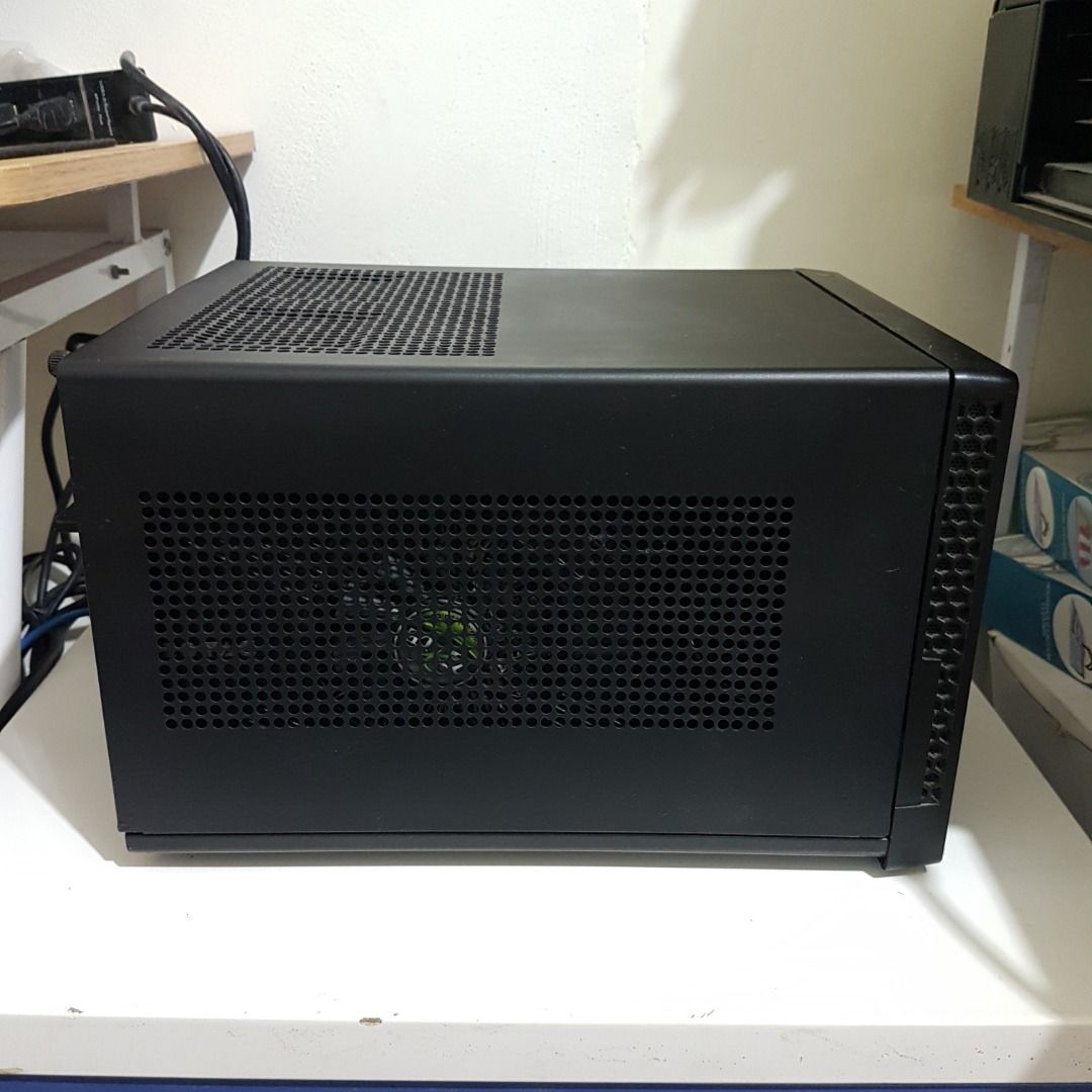 Computer Case - Silverstone Sugo 13 Black Color (ITX Size Only) (Category: Computer Parts) located in Bulacan. Submitted by blitzwing28 (Listing ID 1460491490, Image 3). Description: = NOTE = - Item is in good condition. Item compatibility is buyer's responsibility! - No return, no exchange policy. - The computer case is only for sale. Other computer parts shown in the pictures are for reference purposes only and they're NOT for sale. - Item has 