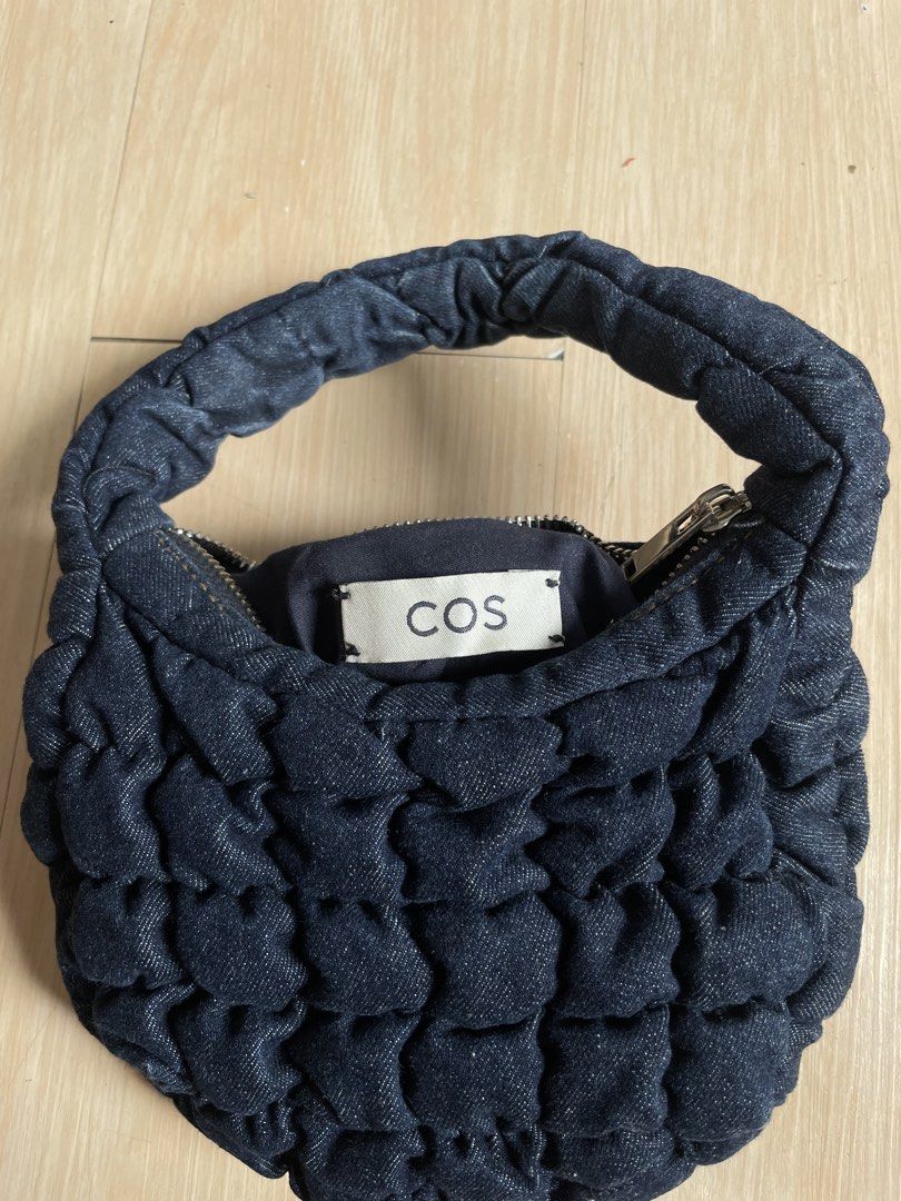 Cos Quilted Micro Bag (Category: Clutches) located in Taguig. Submitted by _curatedfits (Listing ID 1460354901, Image 3). Description: Cos Quilted Micro Bag Denim Bluw No flaws - 1,250 only Dm! .