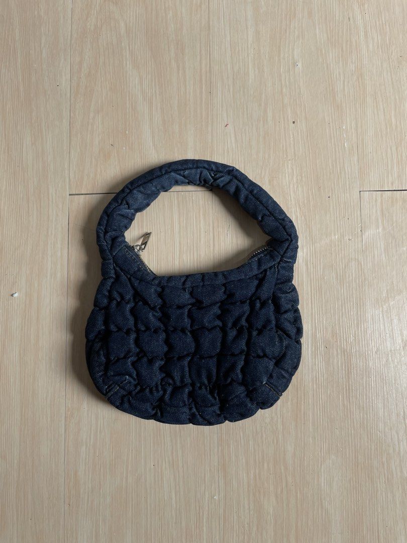 Cos Quilted Micro Bag (Category: Clutches) located in Taguig. Submitted by _curatedfits (Listing ID 1460354901, Image 2). Description: Cos Quilted Micro Bag Denim Bluw No flaws - 1,250 only Dm! .