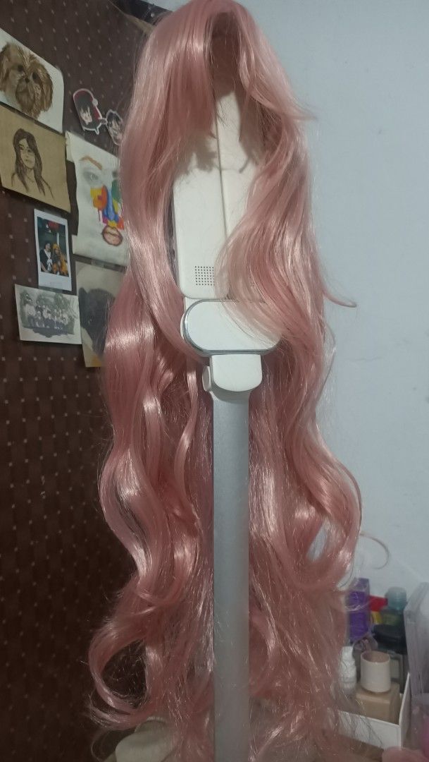 Cosplay Wigs (Category: Hair Accessories) located in Angeles City. Submitted by hani_pie (Listing ID 1460457095, Image 3). Description: short blonde (falin wig): 360 pink wig: 250 dark brown: 360 these are used wigs so pls manage your expectations all wigs needs wash (nakulob so may smell) and may hairspray ung iba sf shouldered by buyer loc: Angeles City courier: j&t.