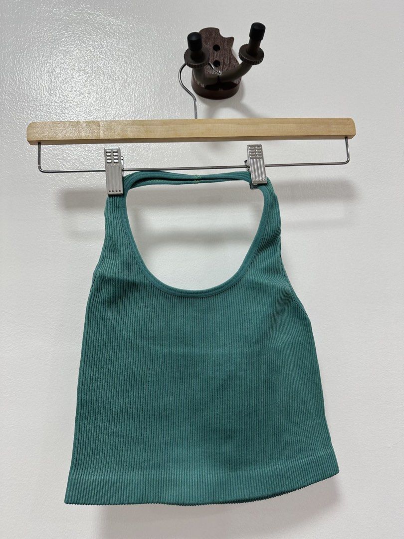 Cotton On Blue Green Halter Top (Category: Sleeveless) located in Paranaque City. Submitted by kokoclosets (Listing ID 1460484273, Image 1). Description: Barely used! .
