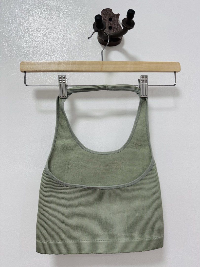 Cotton On Green Halter Top (Category: Sleeveless) located in Paranaque City. Submitted by kokoclosets (Listing ID 1460472685, Image 2). Description: Used twice only!.