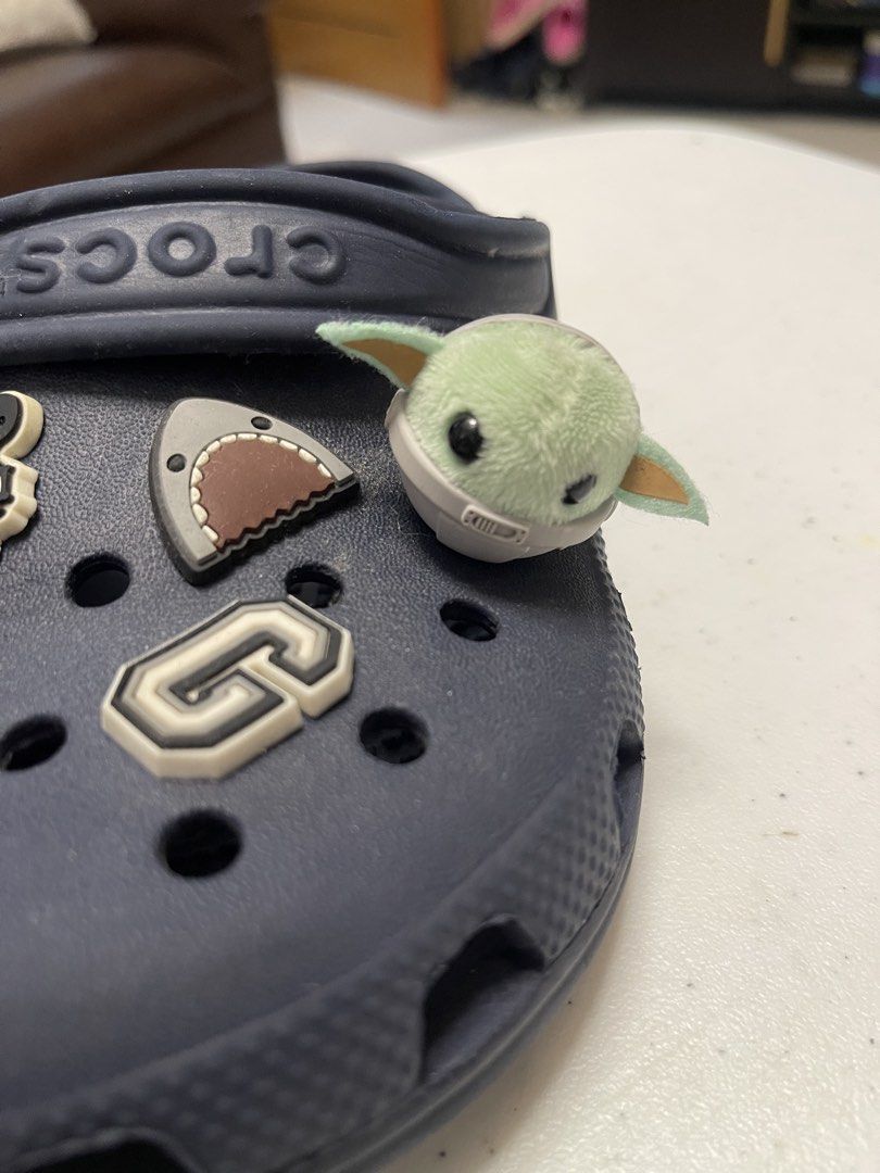Crocs (Category: Babies & Kids Fashion) located in Batangas. Submitted by heartycel (Listing ID 1460316724, Image 3). Description: Authentic classic navy blue crocs with Jibbitz .