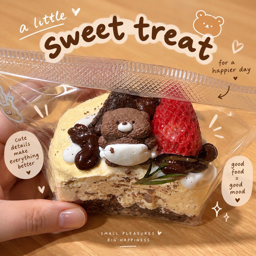 Cute Bear Strawberry Cake Dessert (Category: Designer & Blind Box Toys) located in Caloocan City. Submitted by galiciajel65608 (Listing ID 1460463551, Image 1). Description: - Adorable dessert with charming details. - Features a cute little bear and fresh strawberry. - Designed to be a mood booster and bring happiness. - Enjoy small pleasures for big happiness..