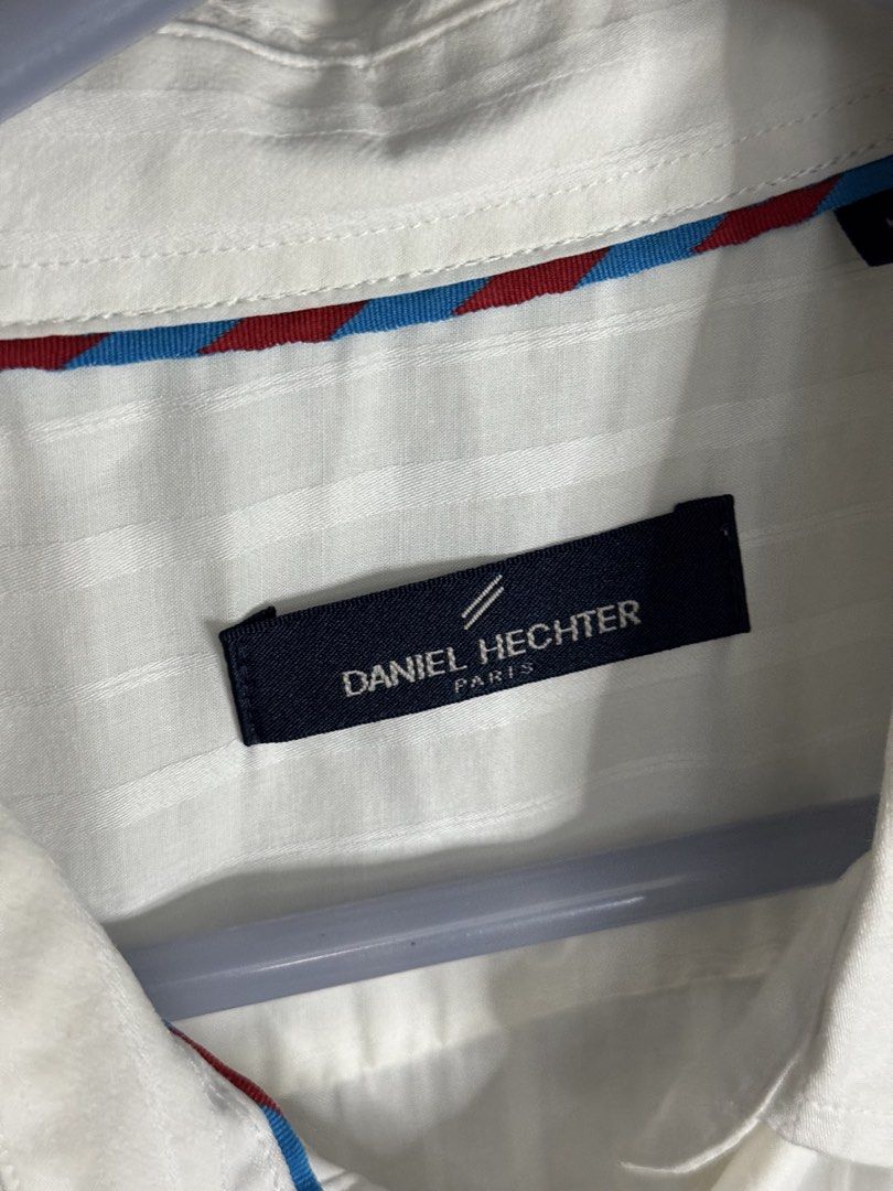 daniel hechter short sleeve white button-up polo shirt, authentic! (Category: Tshirts & Polo Shirts ) located in Quezon City. Submitted by yonasthingz (Listing ID 1460369310, Image 2). Description: daniel hechter short sleeve white button-up polo shirt, authentic! - P400 - size xl - like new, worn only a few times - rfs: not in use anymore loc: qc, new manila mop: gcash, bank transfer mod: jnt or sdd (sf/df to be shouldered by buyer) dm for inqui