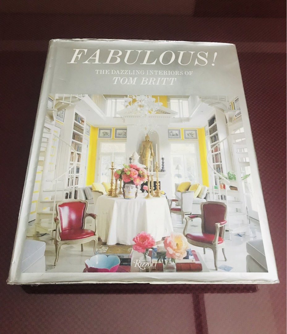Dazzling Interiors of Tom Britt (Category: Storybooks) located in Quezon City. Submitted by regiegeorg77224 (Listing ID 1460318030, Image 1). Description: Metallic shiny book jacket Full color pages Rizzoli book QC area lalamove.