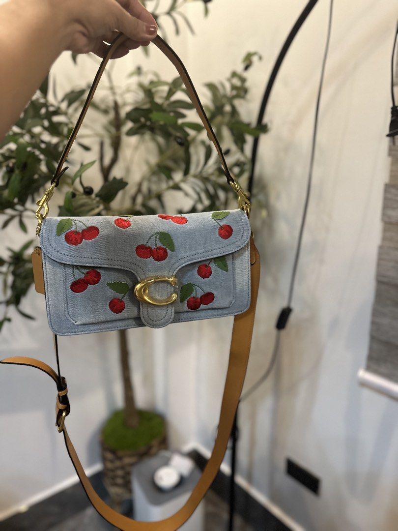 Denim tabby cherry limited edition (Category: Shoulder Bags) located in Pozorrubio. Submitted by ehyaw (Listing ID 1460444428, Image 2). Description: Bnew item ,vietnam made ,premium quality/og quality.