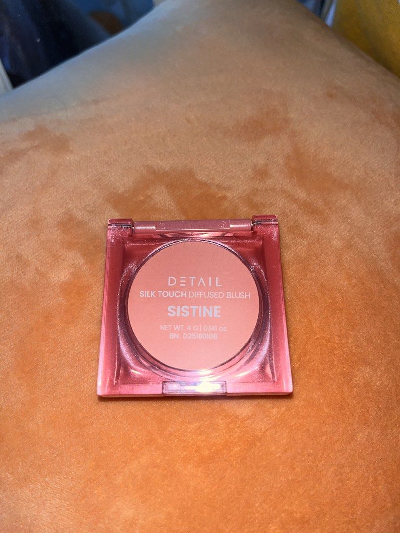 Detail Silk Touch Blush Shade: Sistine (Category: Makeup) located in San Pedro. Submitted by dcsag (Listing ID 1460307770, Image 2). Description: Swatched only; just bought it.