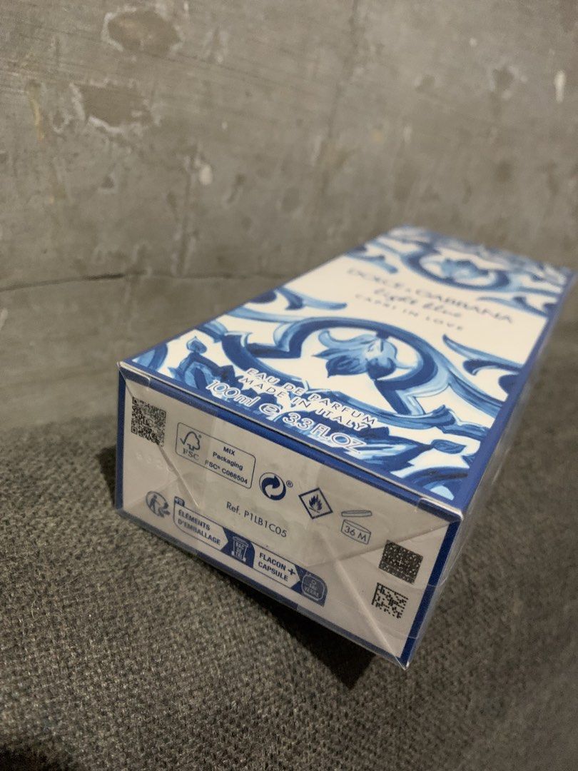 D&G light blue capri new (Category: Fragrance & Deodorants) located in Manila. Submitted by alexclima15202 (Listing ID 1460485175, Image 3). Description: Ready for pick up .